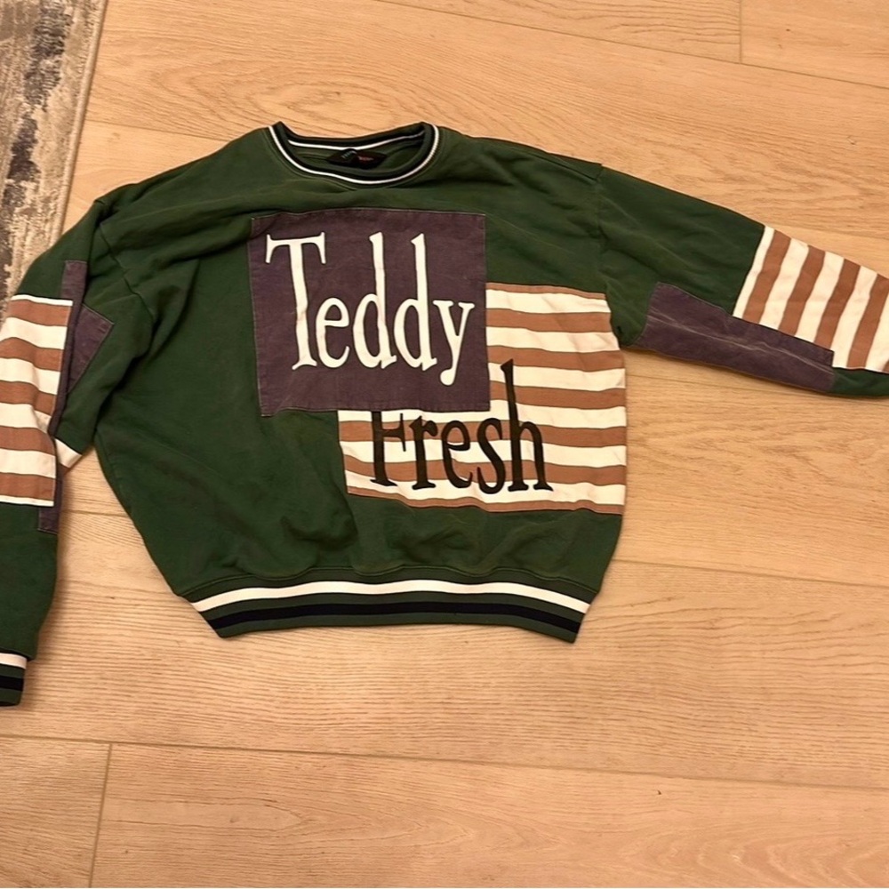 Teddy Fresh Forest Green Crewneck Sweater